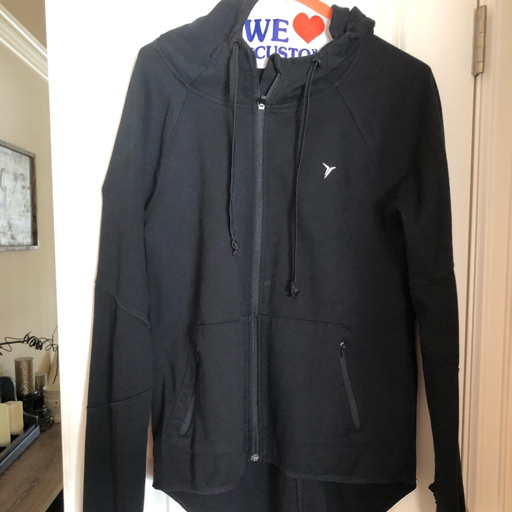 Black Hooded sweatshirt.